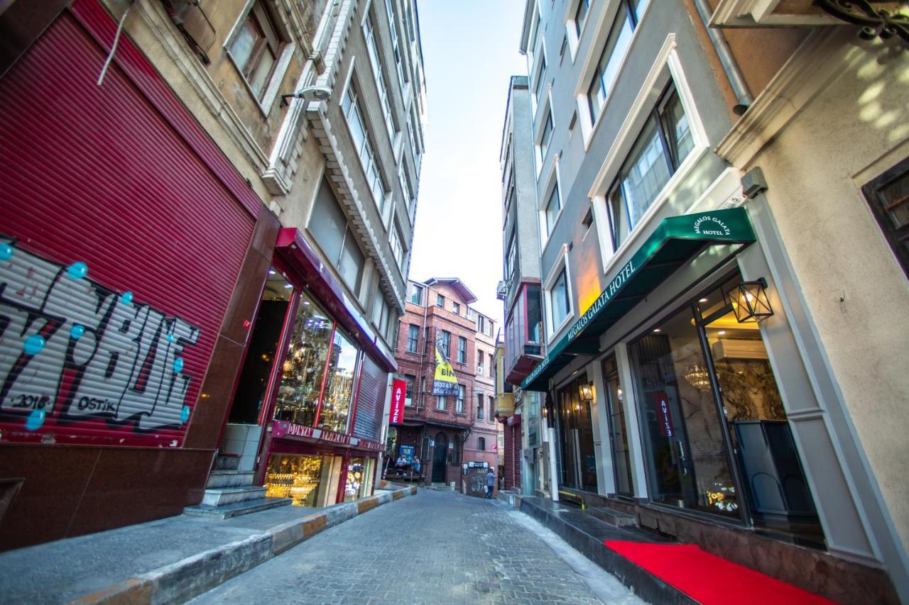 Megalos Galata Hotel Истанбул Екстериор снимка